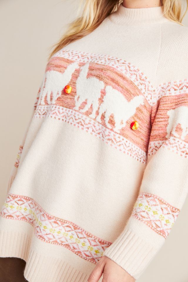 Aimee Pommed Alpaca Sweater