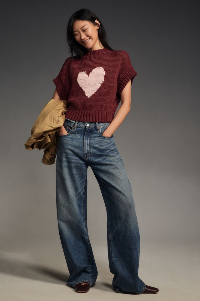 Aemi + Co Mock Neck Long Sleeve Sweater