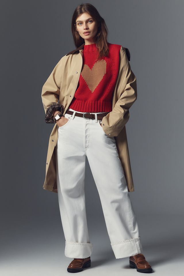 The Pippa Mock-Neck Sweater by Maeve: Extended Shoulder Edition #2