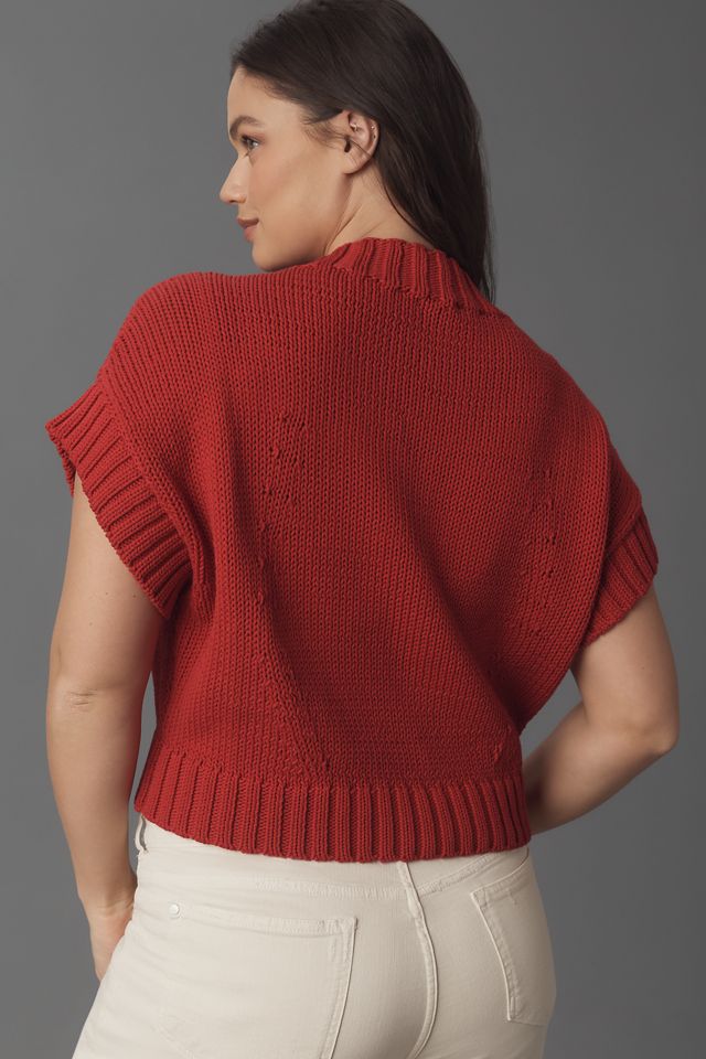 The Pippa Mock-Neck Sweater by Maeve: Extended Shoulder Edition #5