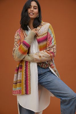 fine gauge cardigan sweater