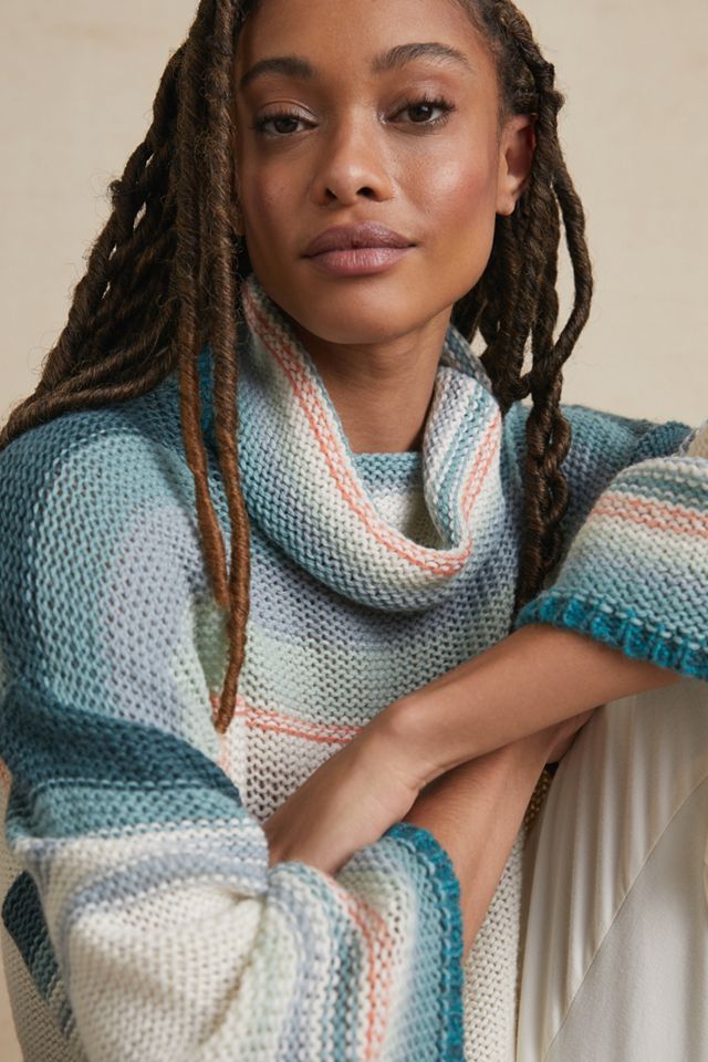 Courtney Ombre Cowl Neck Sweater #1