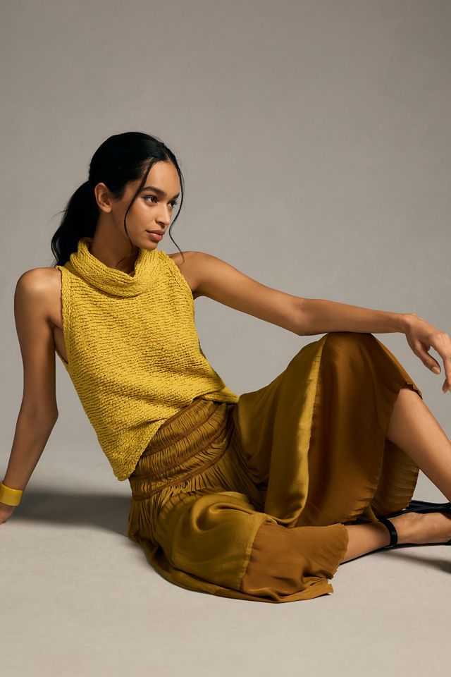 Pilcro Turtleneck Sweater Tank #2