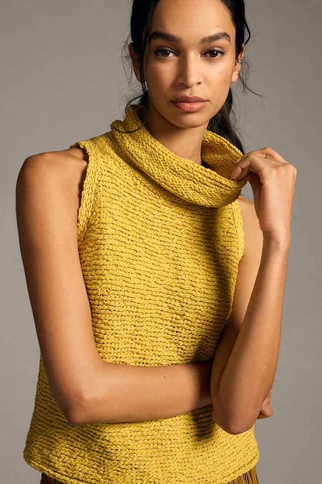 Pilcro Turtleneck Sweater Tank #3