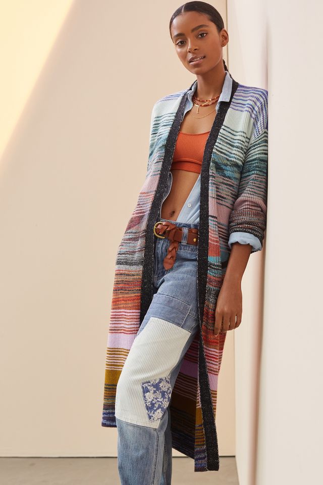 Anthropologie on sale long cardigan