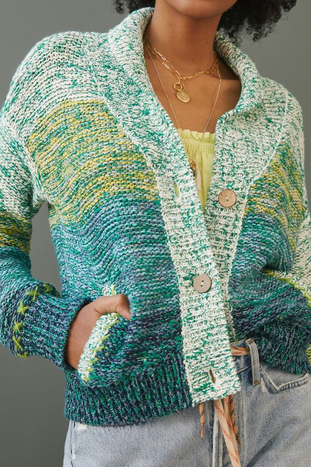 Embroidered cardigan outlet anthropologie