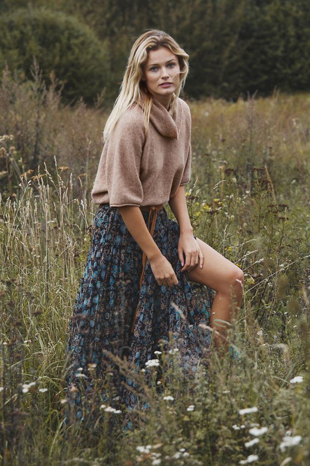 Pilcro Cowl-Neck Poncho Sweater #5