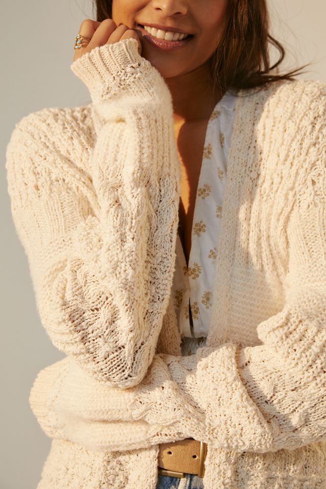 Textured Duster Cardigan #1