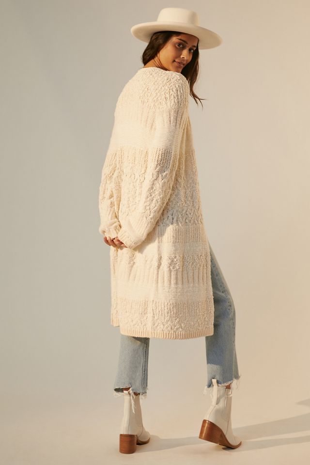 Textured Duster Cardigan #2