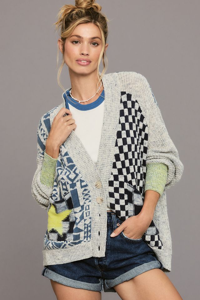 Mashup Cardigan Sweater 