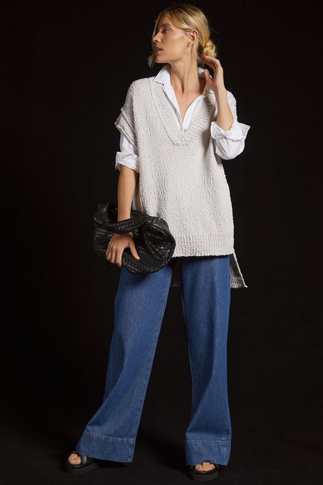 Pilcro Deep-V Layering Sweater Vest #4