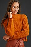 Pilcro Mock-Neck Cable-Knit Sweater #3