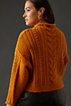 Pilcro Mock-Neck Cable-Knit Sweater #6