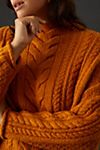 Pilcro Mock-Neck Cable-Knit Sweater #7