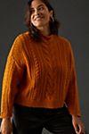Pilcro Mock-Neck Cable-Knit Sweater #8