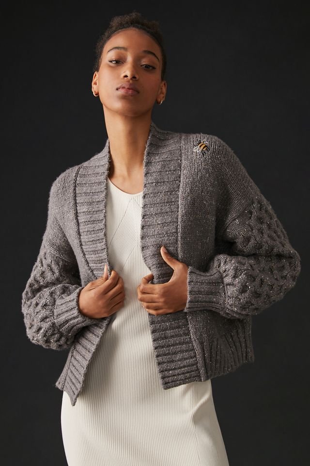 Pilcro Bear Cardigan Sweater #1