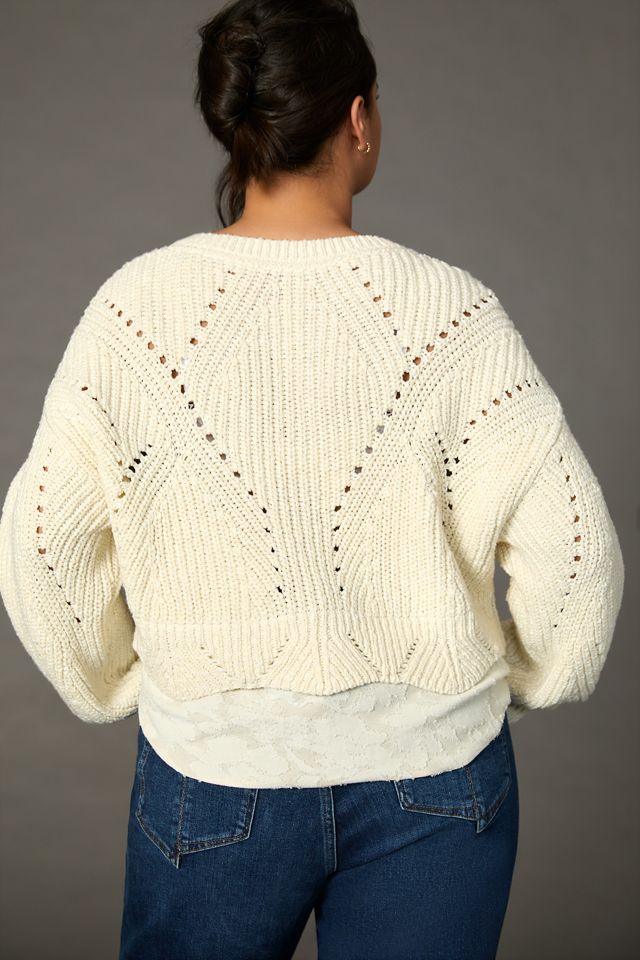 By Anthropologie Layered Sweater #4