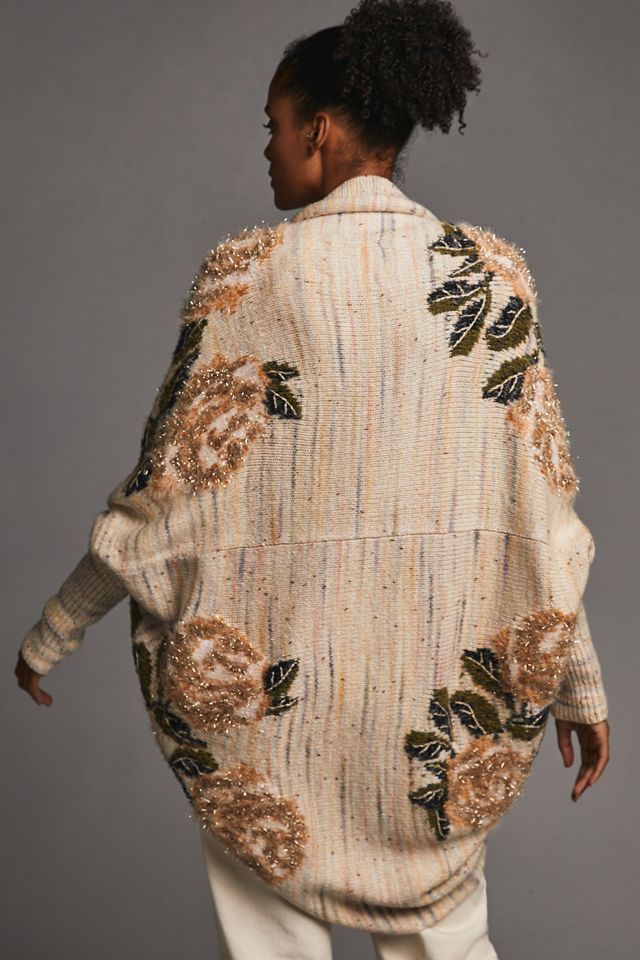 By Anthropologie Metallic Cardigan Sweater | Anthropologie