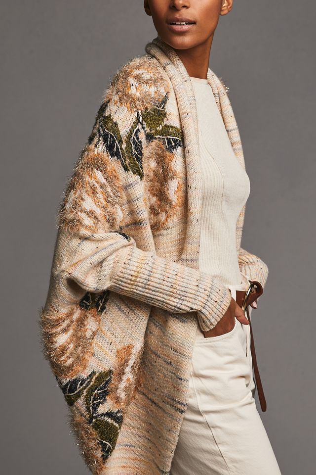By Anthropologie Metallic Cardigan Sweater | Anthropologie