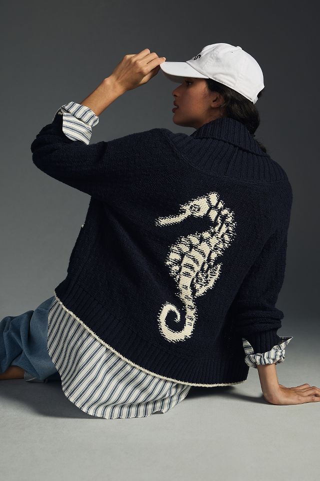 Anthropologie horse outlet sweater