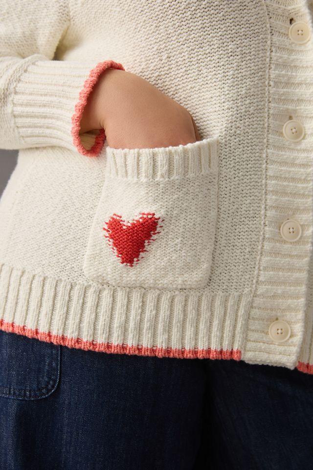 Maeve Heart Cardigan Sweater #8