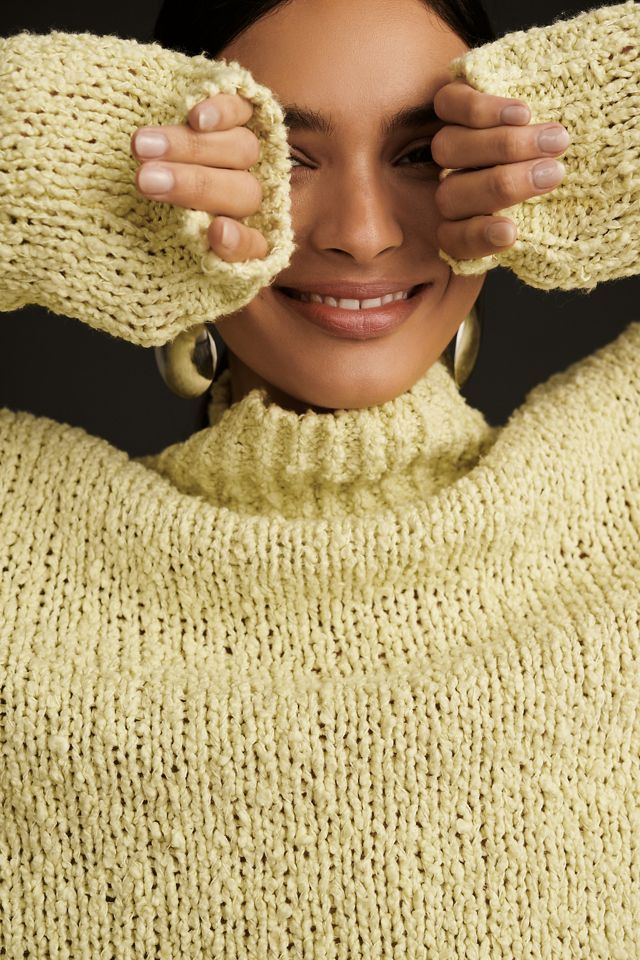 The Need-It Oversized Mock Neck Sweater #1