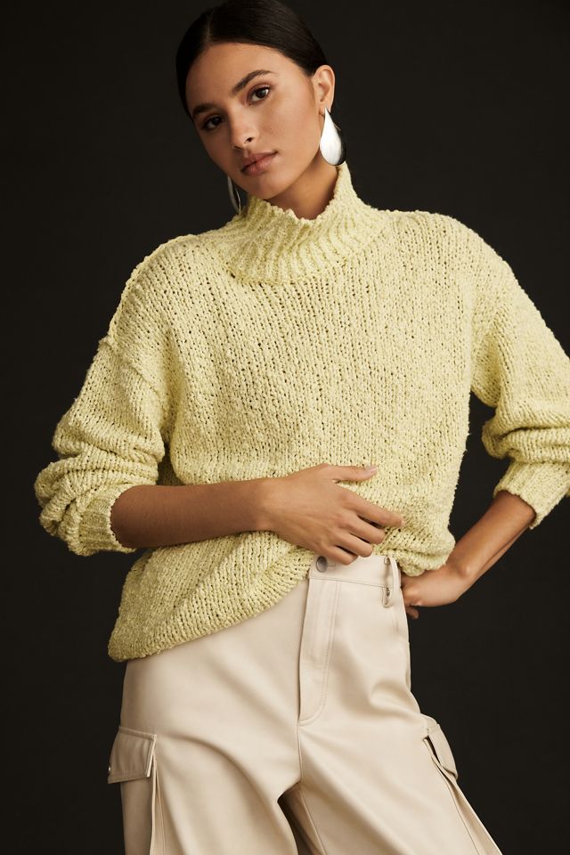 Oversized Mock-turtleneck Sweater