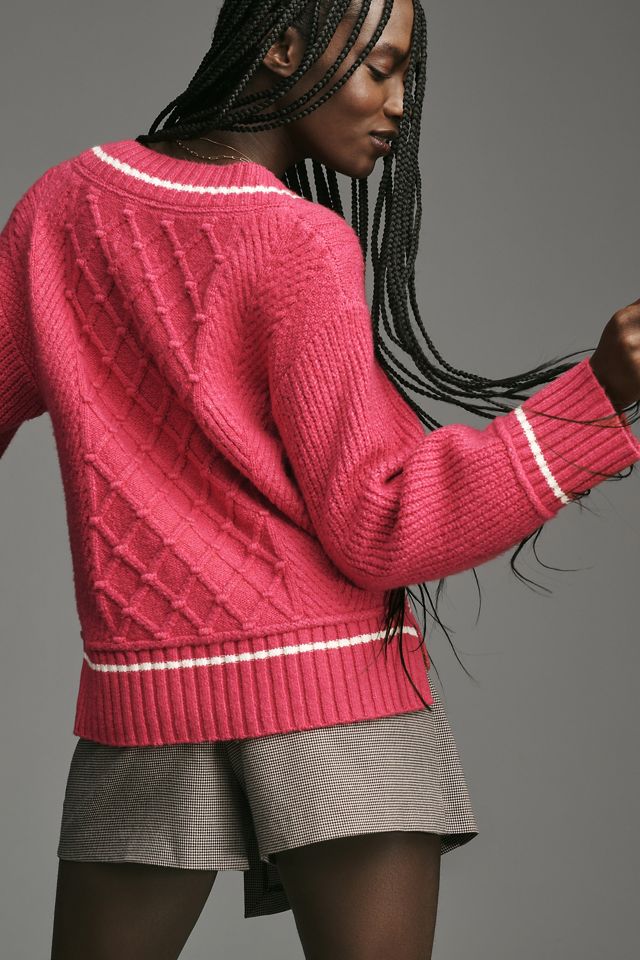 The Tillie V-Neck Pullover Sweater by Maeve #4