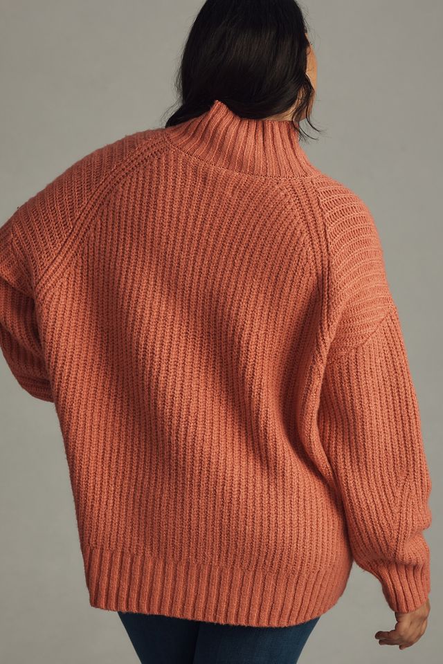 The Dakotah Oversized Turtleneck Sweater by Maeve #6