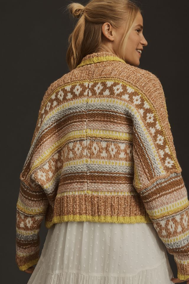 By Anthropologie Wander Zip-Up Cardigan Sweater #1