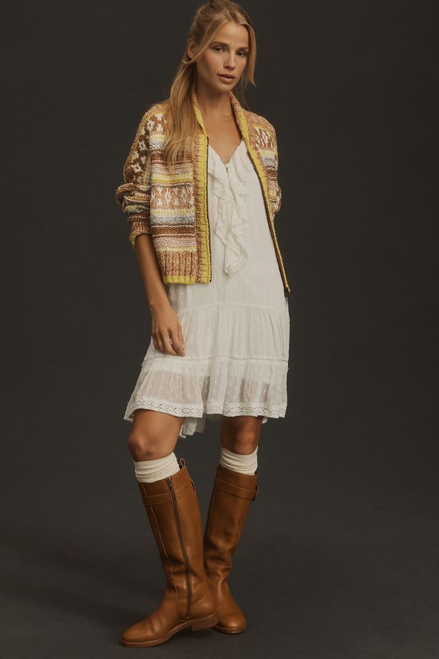 By Anthropologie Wander Zip-Up Cardigan Sweater #3