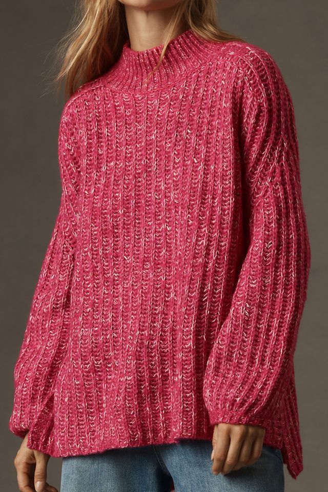 Pilcro Textured Tunic Sweater #1