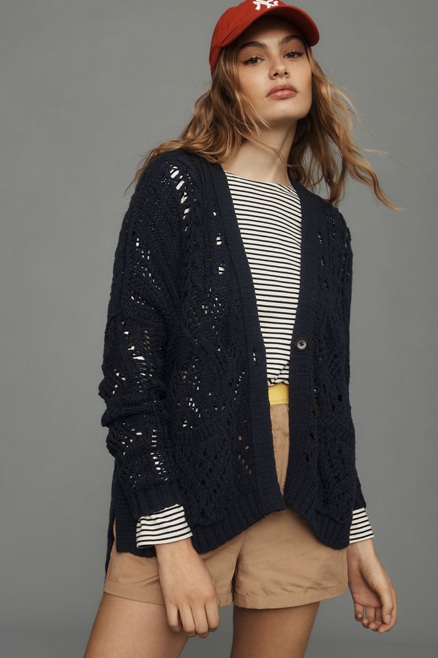 Open hot sale stitch cardigan