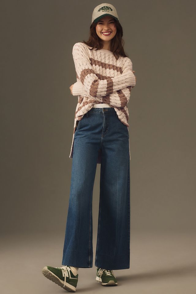 Pilcro Longline Stitch Sweater #2