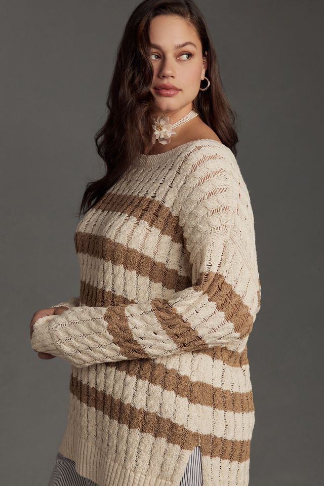 Pilcro Longline Stitch Sweater #5