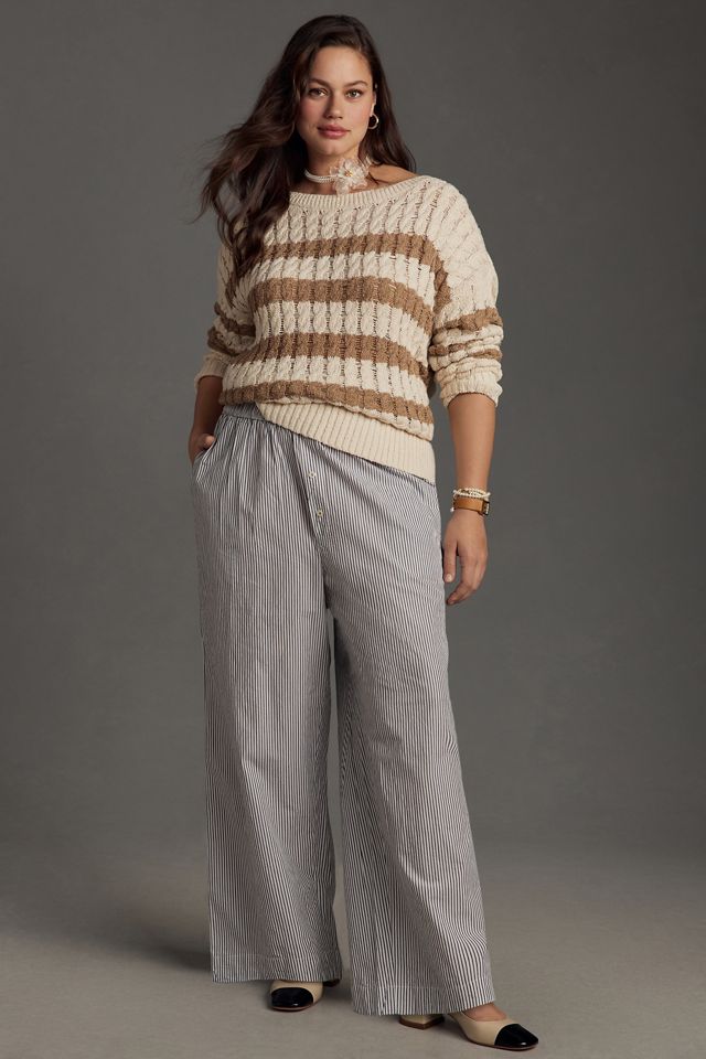 Pilcro Longline Stitch Sweater #6