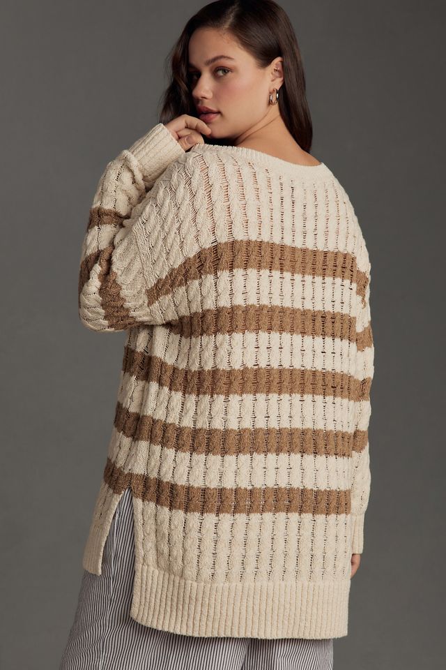 Pilcro Longline Stitch Sweater #7