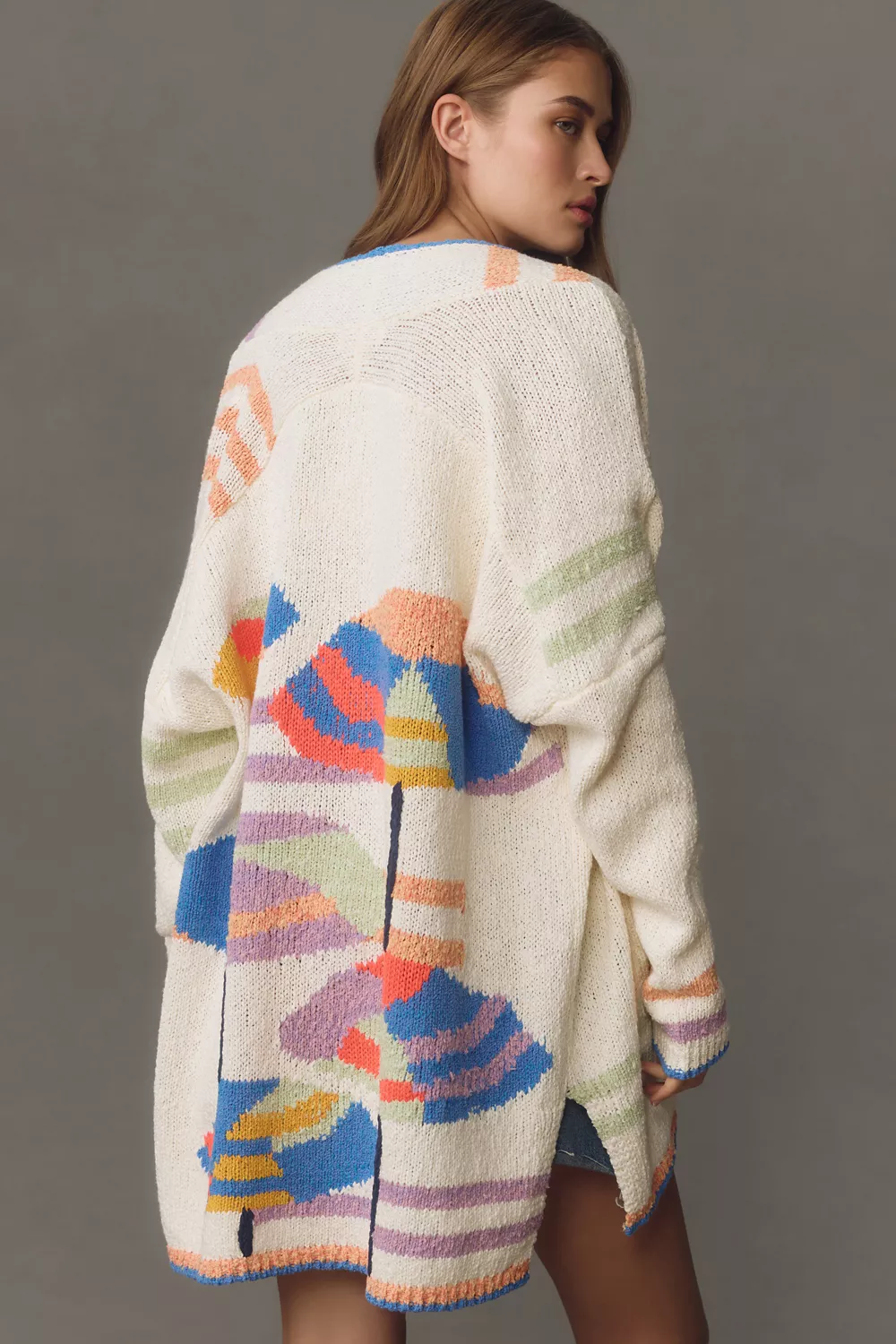 Maeve Umbrella Cardigan Sweater