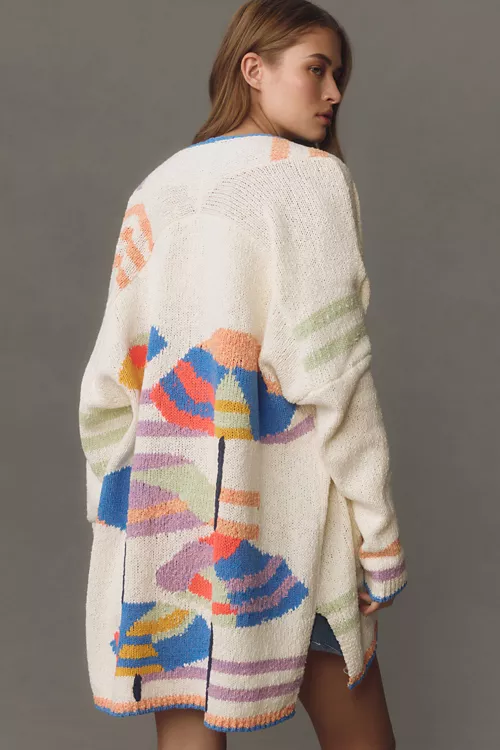 Maeve Umbrella Cardigan Sweater