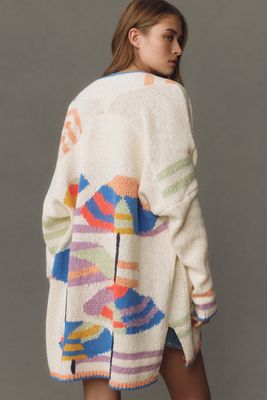 Maeve Umbrella Cardigan Sweater
