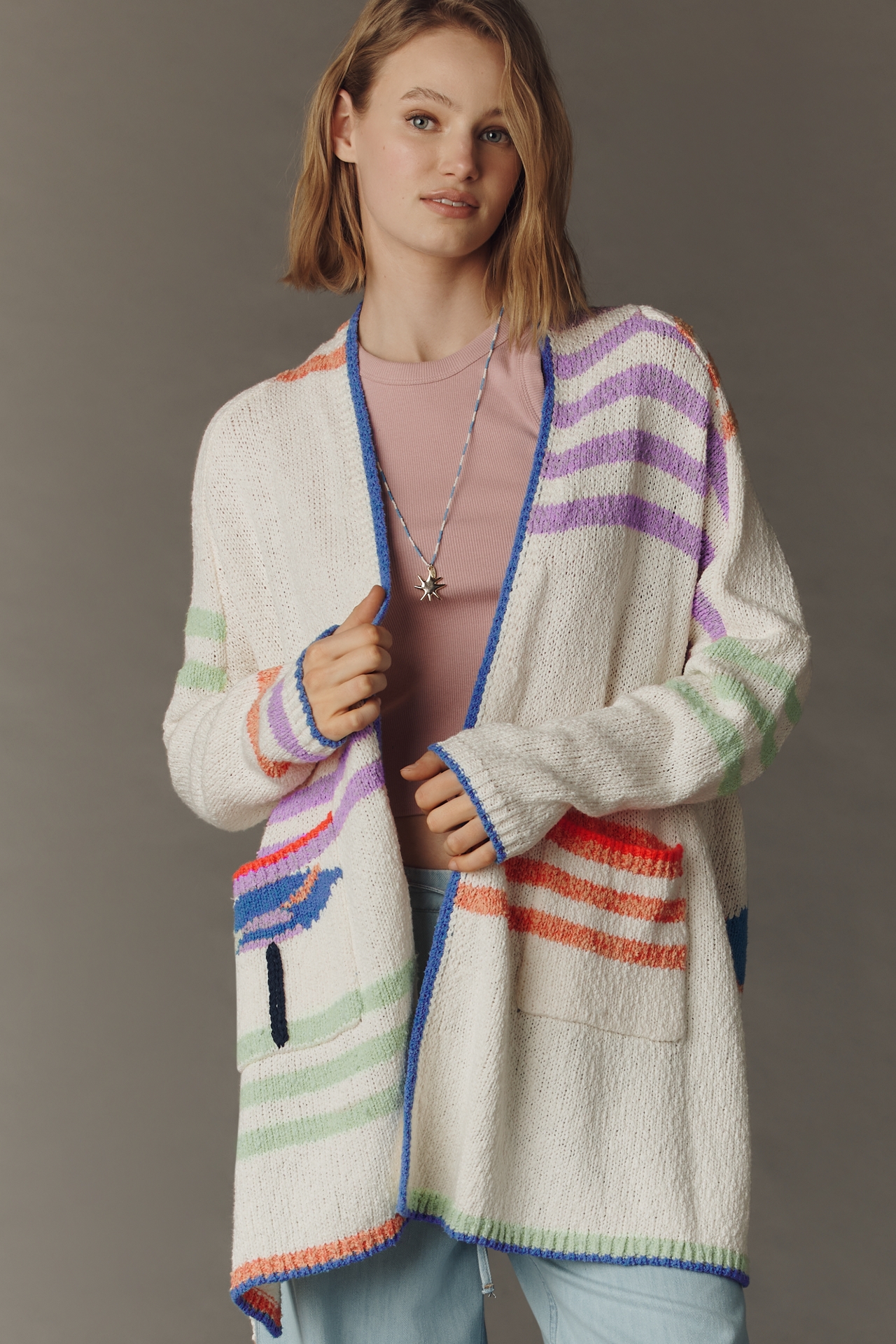 Maeve Umbrella Cardigan Sweater