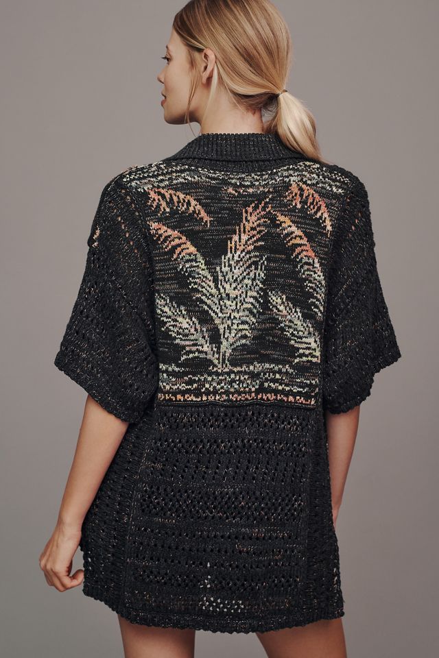 Pilcro Polo Camp Sweater Shirt #1