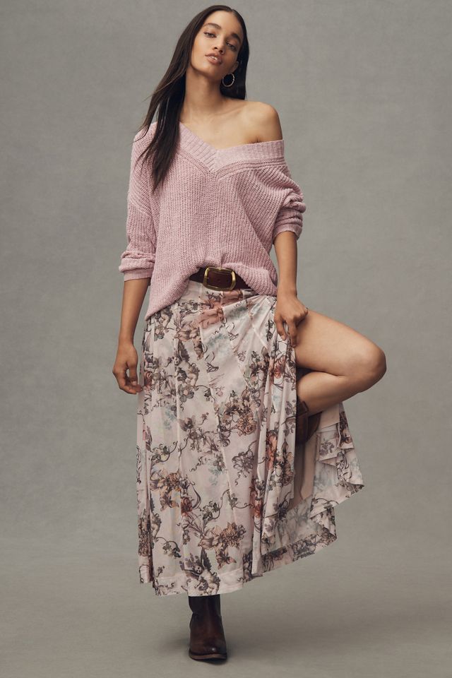 Pilcro Slouchy V-Neck Sweater #2