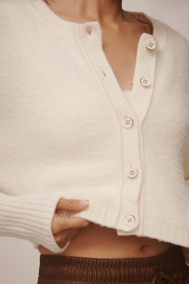 Pilcro Crop Cardigan Sweater #1