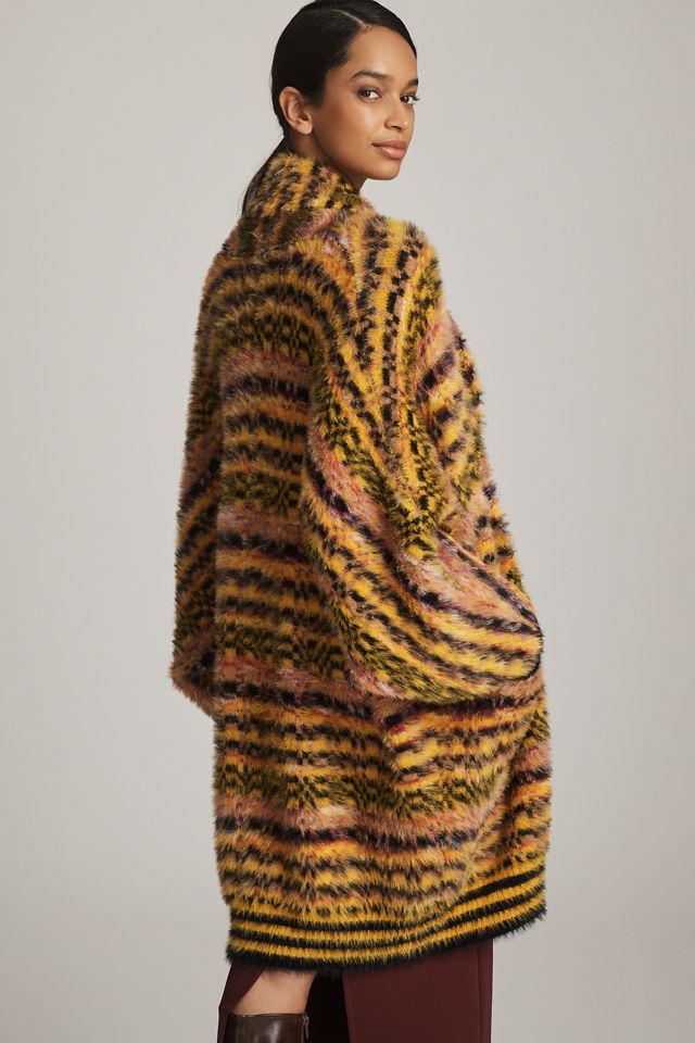 By Anthropologie Oversized Fuzzy Cardigan Sweater #1