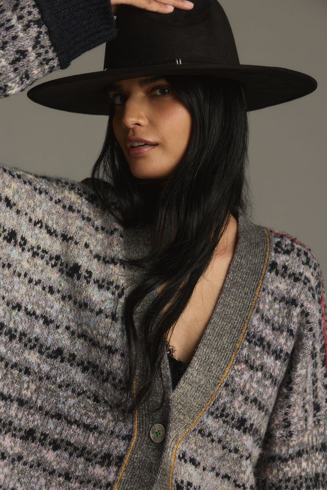 Cardigan con Scollo a V Mash-Up Pilcro #1