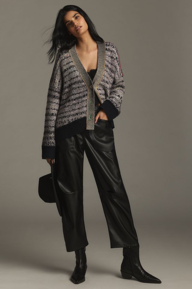 Cardigan con Scollo a V Mash-Up Pilcro #2