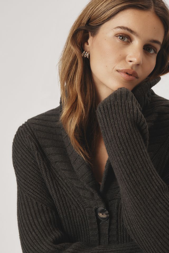 Maeve Longline Coatigan Sweater #1