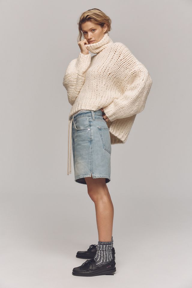 By Anthropologie Chunky Turtleneck Jumper #5