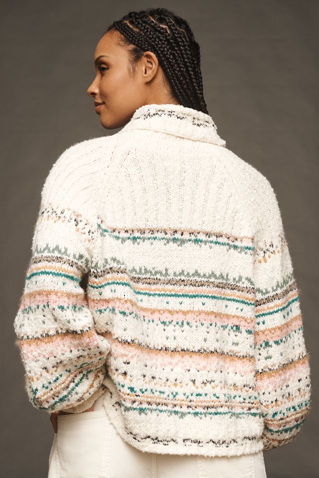 Pilcro Relaxed Turtleneck Sweater | Anthropologie